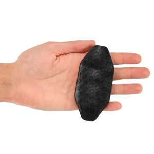Накладки на долоні грипси Gym Grips силіконові, 2 шт, чорні - 12х5.5х3,5 см