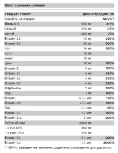 Prenatal Complex - 30 порцій