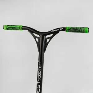 Самокат трюковий Best Scooter, HIC-система, d=110 мм - чорний/зелений