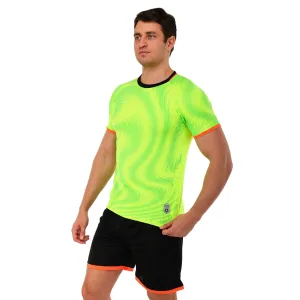 Форма футбольна комплект LIDONG салатово-чорний 4XS-2XL XXS