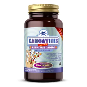 Kangavites® Multivitamin & Mineral - 120 таблеток Бері Бунс