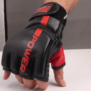 Рукавиці для MMA PowerPlay 3093 чорні - M