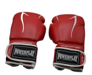 Боксерські рукавиці PowerPlay 3018 Jaguar червоні 12 унцій