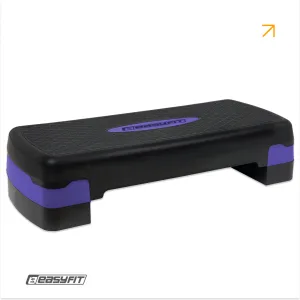 Степ-платформа EasyFit Step-B 2-ступінчаста фіолетова