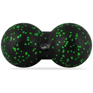 Набір для масажу та йоги PowerPlay PP_4095 EPP (ролик 45*15 + 2-ва мячі) Green + резика 5,5 кг.