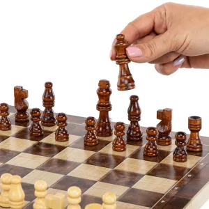 Шахи 3в1 - 34.5 х 34.5 х 2,5 см