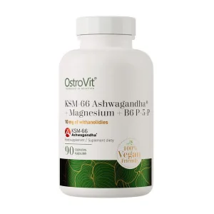 Ashwagandha KSM-66+Magnesium+B6 P-5-P - 90 капсул