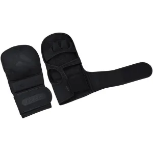 Рукавиці для ММА (Греплінгові рукавички) RDX T15 Noir Inner Matte Black XL