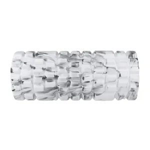 Масажний ролик (роллер) PowerPlay 4025 Massage Roller сіро-чорний 33x15 см