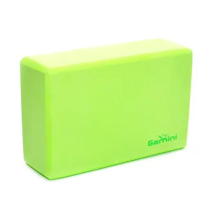 Блок для йоги 180 г 23х15х7,5 см - зелений