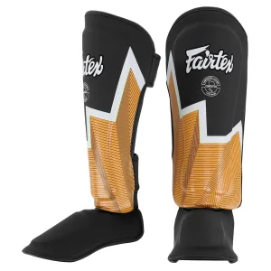 Захист гомілки та стопи шкіряний для єдиноборств FAIRTEX розмір S L BO-9486-Y - M