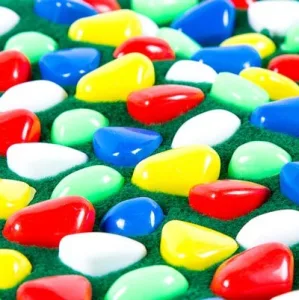 Килимок ортопедичний масажний аплікатор з камінням Sport150 см 40 см