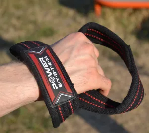 Лямки для тяги вісмірка Power System PS-3405 Figure 8 чорний/червоний L/XL