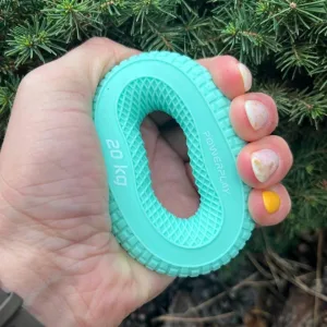 Еспандер кистьовий силіконовий PowerPlay PP-4333 Hand Grip Medium 20 кг. зелений