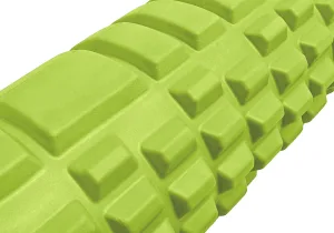Масажний ролер EasyFit Grid Roller 60 см v.3,1 салатовий
