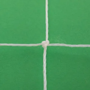 Сітка на ворота футбольні в комплекті з 2 штук CIMA 5,5 м х 2,44,44х1,5 м білий