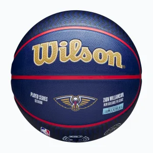 М'яч баскетбольний Wilson NBA PLAYER ICON OUTDOOR BSKT ZION 7 WZ4008601XB7 (Оригінал)