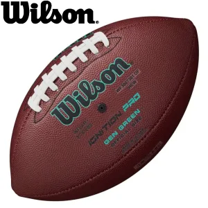 М'яч для американського футболу Wilson NFL IGNITION PRO ECO OF розмір 9 WF3007301XBOF (оригінал)