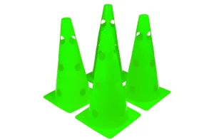 EasyFit Sports Cones 31 cm (Set of 4) Green