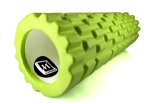 Масажний ролер EasyFit Grid Roller Mini 30 см салатовий