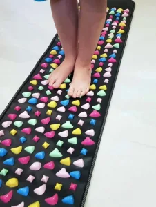 EasyFit 120 cm Orthopedic Massage Mat with Stones