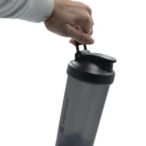 Шейкер спортивний електричний VOLTRX Merger 700 мл. Black