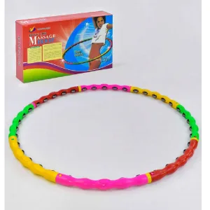 Обруч масажний хула хуп Hula Hoop 8 секцій - 1,2 кг