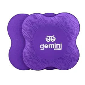 Підставка під коліно та лікоть для йоги та фітнесу 2 шт фіолетовий