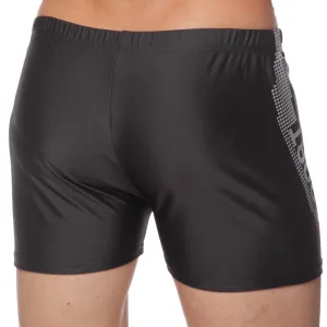 Плавки чоловічі боксери для плавання Sport розмір-L-4XL чорн-сірий 2019-4-2 - XL