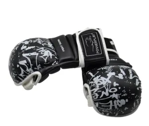Рукавички для Karate PowerPlay 3092KRT чорні-білі S