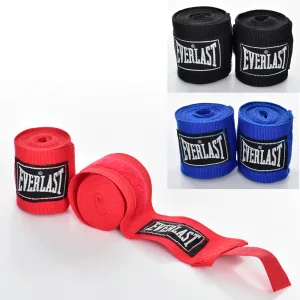 Бінт боксерський EVL 2 м нейлон чорний