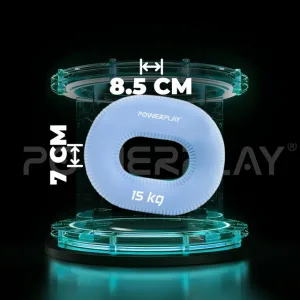 Еспандер кистьовий силіконовий PowerPlay PP-4336 Hand Grip Light 15 кг. блакитний