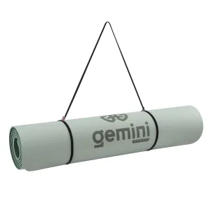 Килимок для фітнесу та йоги Sport TPE+TC 6 мм - зелений