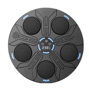 Боксерський тренажер електронні, настінний з дисплеєм та музичні колонки - 43 x 43 x 5 см