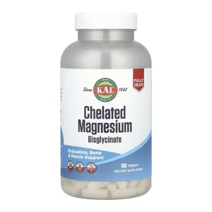 Chelated Magnesium Bisglycinate - 180 таблеток