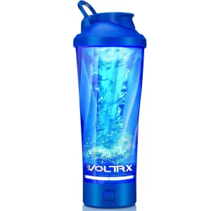 Шейкер спортивний електричний VOLTRX VortexBoost 600 мл. Tritan Blue