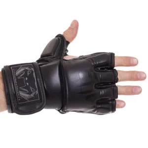 Рукавички для змішаних єдиноборств MMA XXS - чорний