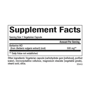 WellBetX Berberine 500 мг - 120 капсул