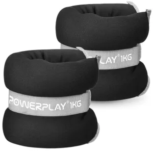 Обважнювачі-манжети для ніг та рук PowerPlay PP-4349 Ankle/Wrist Weights (2шт.*1 кг) (пара) чорні
