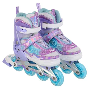 Ролики з захистомрозмір 31-34 бірюзово-фіолетовий 65009-7 S