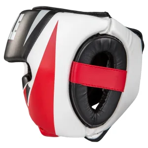 Боксерський шолом TITLE MMA Command Black/White/Red L (капа в комплекті)