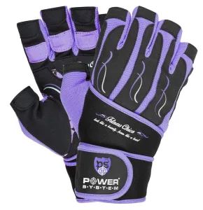 Рукавички для фітнесу Power System PS-2710 Fitness Chica жіночі Purple - XS