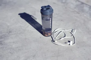 Шейкер спортивний SmartShake Slim - 500 мл сірий