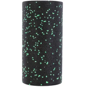 Ролер для занять йогою та пілатесом EPP Чорний-синій - 30 см