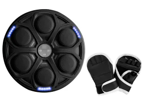 Настінний боксерський тренажер EasyFit музична електронна мішень для боксу із перчатками