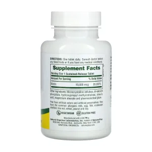 Biotin 10000 мкг - 90 таблеток