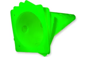 EasyFit Sports Cones 31 cm (Set of 4) Green