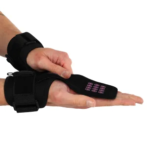 Накладки для підтягувань та тяг POWER GRASP EZOUS 2 шт чорний універсальний