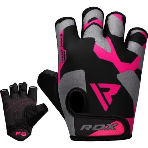 Рукавички для фітнесу RDX F6 Sumblimation PINK S