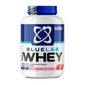 Blue Lab 100% Whey - 2 кг Полуниця